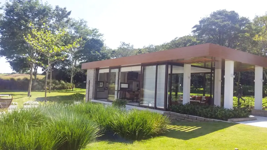 Construção de gazebo na residência da Quinta da Baronesa