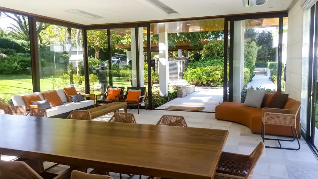 Construção de gazebo na residência da Quinta da Baronesa